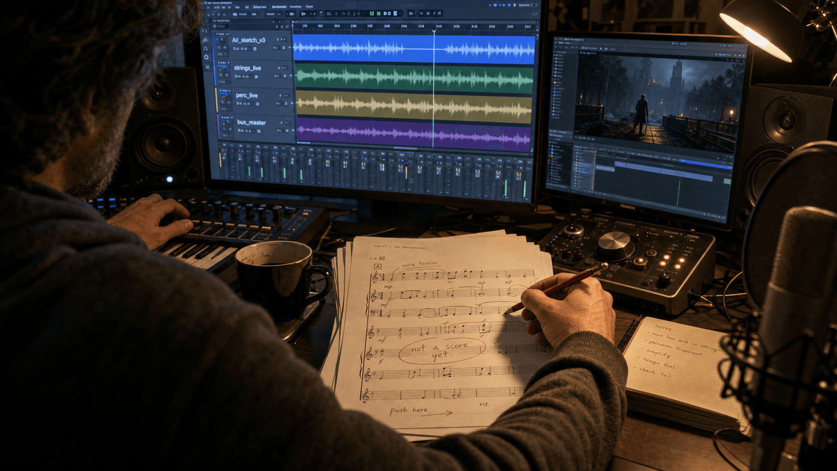 Sound is more than generation: review audio in the game